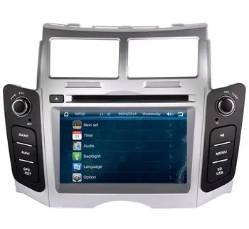 Auto DVD player audio stereo Radio mms multimedijski uređaj za GPS navigaciju ekran za TOYOTA YARIS 2005 2006 2007 2008 2009 2010 2011