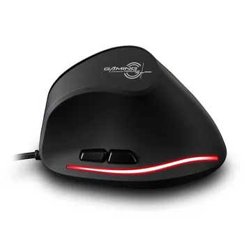 ZELOTES T-20 vertikalni žičano igra programabilni 6 tipki LED miš miša 3200 DPI računalni miš Gamer miša Drop Shipping 0208#3