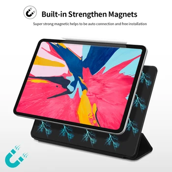 Torbica za iPad Pro 11 2020 2nd Gen Magnetic Ultra Slim Pu Leather Smart Cover For iPad Pro 12.9 2020 Air 4 10.9 2020 Tablet Case