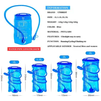 UTO spremnik za vodu za hidrataciju ruksak sportski staza hidratacija mjehura hermetičan гидратационный paket vodeni balon za pješačenje