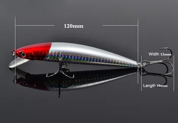 Tsurinoya DW15 1pc 120mm 18г bjelica riblja mamac wobblers umjetna mamac dubina 2,5 m za ribolov