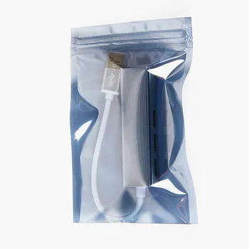 Veleprodaja 50 kom./lot plastičnih anti-statička zaštita Ziplock Bag ESD USB Anti-static Instrument Pack Bag vodootporan self-brtvljenje torba