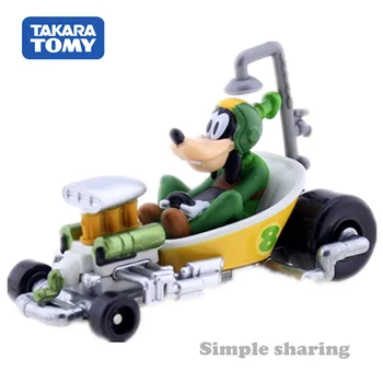 Takara Tomy Tomica Disney Mickey Mouse And Road Racers MRR-3 Offroad Turbo Glup Car Diecast Miniature Model Kit zabavna dječja igračka