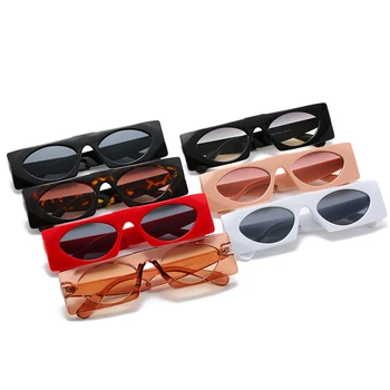 2020 New Vintage Fashion Square Luxury sunčane naočale Žene veći okvir ovalnog oblika leće poznat brand dizajn sunčane naočale za žene UV400