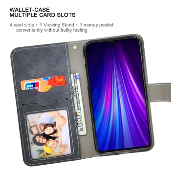 Nova poslovna kožna flip torbica za Xiaomi Redmi Note 9 8 8T 7 6 5 4 4X 3 7A 8A 5A 9A 9C Pro Case Vintage Novčanik Cover telefonski torba