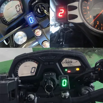 Za Honda CBR400R CBF1000 CBR 400R CBF 1000 TRX motocikl LCD-Elektronika 6 brzina 1-6 razinu indikator mjenjača Digitalni mjerač mjenjač