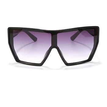 Prevelike sunčane naočale žene 2020 luksuzni brand gradijent prozirne nijanse trendy sunčane naočale žena velike naočale ženske oculos