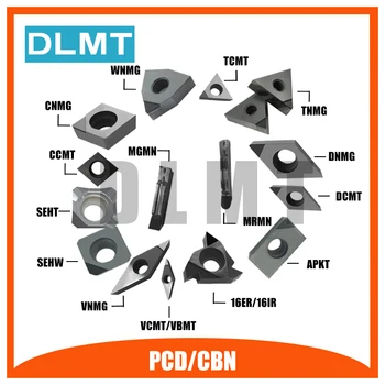 PCD/CBN DNMG110402 DNMG110404 DNMG110408 1pc PCD Lame Tour Diamant Couteau de Tournage CNC Haute Durete
