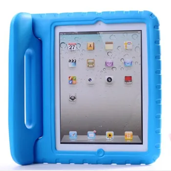 Za Apple iPad Mini, 7.9 inch EVA Foam šok-dokaz torbica za iPad Mini 1 2 3 4 5 Children Kids Handle Stand zaštitna presvlaka za sjedalo