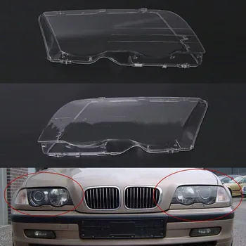 Poklopac automobilskih farova bistra 4 vrata automobilska fara glavu svjetlo poklopac objektiva za BMW E46 318i 320i 323i 325i 328i 1998-2001
