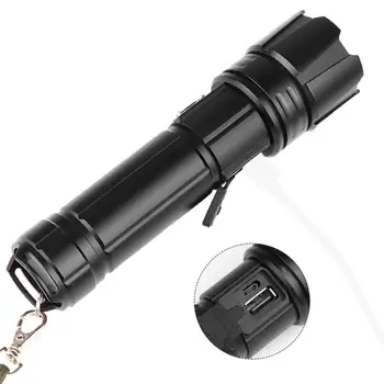 XHP70 LED tactical flashlight USB Punjiva skalabilne svjetiljku Baklja žarulja led svjetiljka za kampiranje ourdoor dropshipping