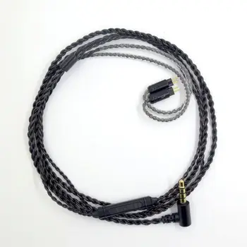 Kabel za slušalice MMCX s mikrofonom za SHURE SE215 A2DC LS50 IM50 IM70 IE80 0.78 2Pin