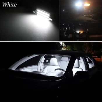 Bijela nepogrešiv Canbus za BMW X1 E84 F48 X3 E83 F25 X4 F26 X5 E53 E70 X6 E71 i E72 LED unutarnja rasvjeta + lampa registarske pločice