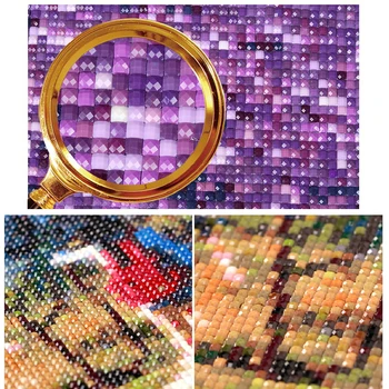 5d diy Dijamant vez ptice u forset Dijamant slikarstvo križićima puni kvadratnom gorski kristal mozaik uređenje doma