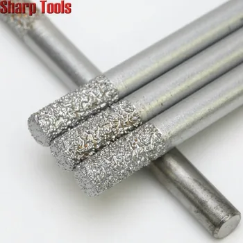 1 kom. 6-12 mm spojni CNC glodalice Dijamantni rezač za kamen mramor navoj stana Poprečni rezač graviranje rezač CNC alati dijamant
