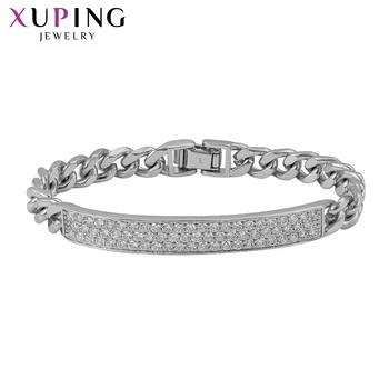 Xuping luksuzni rodija boja premazom narukvice bakar visoke kvalitete za žene božićni nakit darove 76087