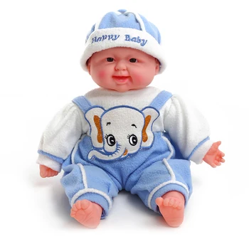 50 cm sretan lutke mekana mekana igračka силиконовое lice lutka igračke za djecu novorođenog djeteta lutka igračka smijeh nasmijana slatka beba Bebe je prekrasan