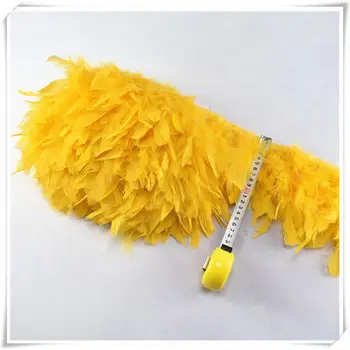Novih 10 jardi/lot Turska pero rese završiti 10-15 cm chandelle marabou perje za obrt karnevalske kostime DIY odjeća плюмажи