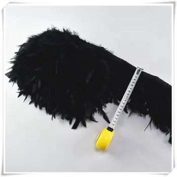 Novih 10 jardi/lot Turska pero rese završiti 10-15 cm chandelle marabou perje za obrt karnevalske kostime DIY odjeća плюмажи
