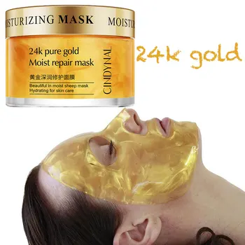 24K zlato Spavanje maska za njegu kože dublje maska za lice Tony Moljac маскарилла hidratantna popravak kolagen anti-aging Cosmen