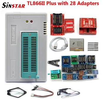 Sinstar najnoviji V10.41 Minipro TL866II Plus USB programer podrška 16000+IC SPI NAND Flash EEPROM PIC MCU AVR visoke kvalitete
