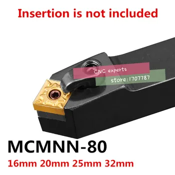 1pc MCMNN1616H12 MCMNN2020K12 MCMNN2525M12 MCMNN3232P12 MCMNN2525M16 MCMNN3232P16 MCMNN3232P19 -80 tokarilica reznih alata