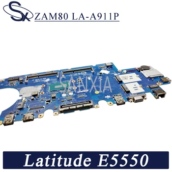 KEFU ZAM80 LA-A911P matična ploča za Dell laptop Latitude E5550 izvorna matična ploča I5-5300U/5200U CPU