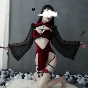 Ženski odijela za косплея demon seksi donje rublje erotski odijelo za seks See Through Love Live cosplay anime club odijevanje haljina sobarica