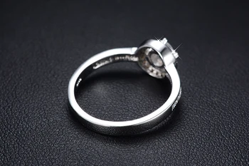 Novi dolazak CZ Cirkon vjenčano prstenje srebra 925 dame prst prsten Valentinovo poklon trgovina na Veliko drop shipping