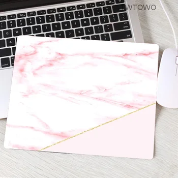 Kreativna roza Mramora tekstura DIY personalizirane mala veličina laptop PC miš tipkovnica stolni mat zaštitnik