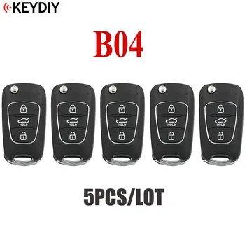 5 kom, originalni univerzalni daljinski upravljač KEYDIY B-Series B04 za KD900 URG200 3 gumb auto ključ YH Style