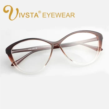 IVSTA 5865 fleksibilna TR90 plastične titan Cat eye naočale žene optički okvir mačke recept leptir velike naočale stare