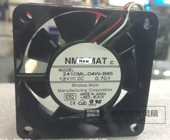 Za NMB-MAT 2410ML-04W-B86 M01 DC 12V 0.70 A 60X60X25mm server ventilator za hlađenje