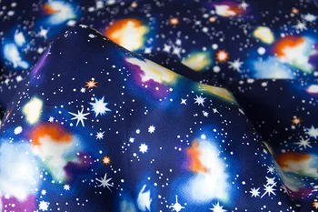 Полуметровая Оксфордская Patchwork Denim Квилтинг Home Deco Tkanina Tekstil Za Šivanje Cosmos B