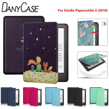2018 kindle Paperwhite 4 Case For Funda Kindle Paperwhite 10th Generation Cover zaštitna ljuska flip E-knjiga Capa
