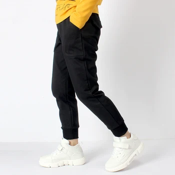 Svakodnevne sportske hlače za dječake i djevojčice duge hlače za proljeće dječje hlače dječak, pamuk hlače džepni dizajn elastičan pojas hlače 6-16 T