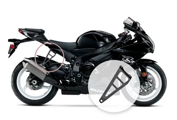 Moto ispušni nosač vješalica za Suzuki GSXR600 GSXR750 2011 2012 2013
