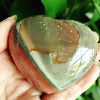 Prirodni morski kamen srcu Crystal Kamen mineralni uzorak Crystal ston