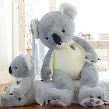 80/100 cm lijep je mekan punjena lutka simulacija Koala pliš igračke Glavni jastuk
