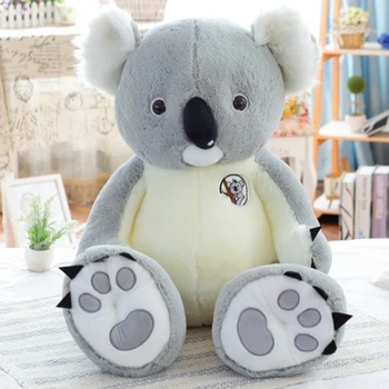 80/100 cm lijep je mekan punjena lutka simulacija Koala pliš igračke Glavni jastuk
