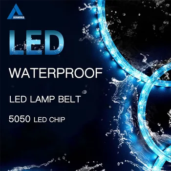 SMD 5050 AC 220V LED Strip Outdoor Waterproof 220V 5050 220 V LED Strip 220V SMD 5050 LED Strip Svjetlo 1M 2M 5M 10M 20M 25M 220V