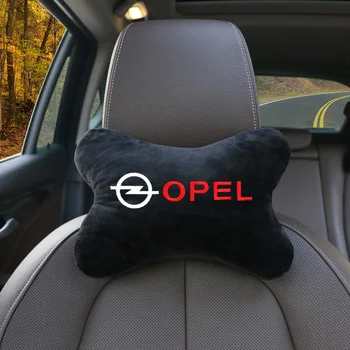 Auto jastuci vrat obje strane umjetne kože jedan naslon za glavu torbica za Opel Astra H G J Insignia Mokka Zafira Corsa Vectra stil vozila