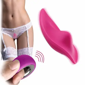 Jaja-Пелепас 12 vibriranje modela medicinski silikon vodootporan nevidljivi stimulator klitorisa seks-igračke za žene parovi (pink)