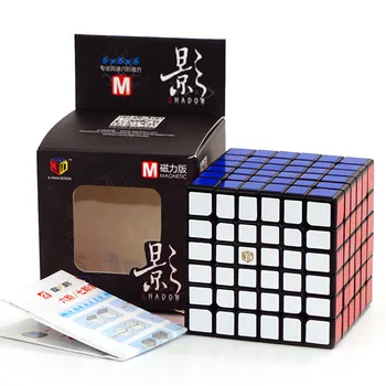 Qiyi X-MAN Shadow M 6x6x6Layer Magnetic Speed Cube Magic Cube XMD Shadow Mofangge Magic Cube Puzzle igračke za djecu