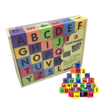 30 kom dječji šarene blokovi odgovarajuće razvrstavanje EVA sigurno edukativna igračka alfa digitalni blokovi broj pismo blokovi