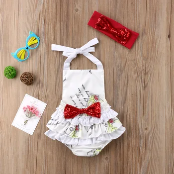 Ljeto novorođenče girl crtani vrećice naslon body+оголовье 2 kom. kombinezon odijevanje odjeće novi