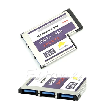 2021 novi 54mm Express Card 3 priključak USB 3.0 Expresscard adapter za laptop FL1100 čip