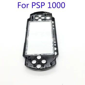 Crna boja prednje kućište Shell Cover zamjena kućišta za gaming konzole, Sony je PSP1000 PSP 1000 s maloprodajnog pakiranja