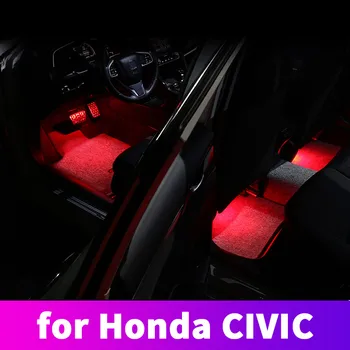 Led unutarnja atmosferske lampa nožna lampa ukras lampe atmosferske lampa modifikacija za Honda Civic 10th 2016 2017 2018 2019 20