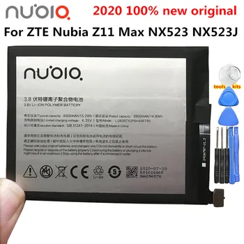 Original novi 3.8 V 4000mAh Li3839T43P6h406790 za ZTE Nubia Z11 Max NX523 NX523J baterija